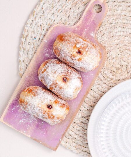Mixed Berry Jam Doughnut