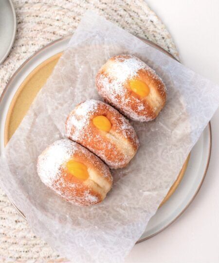 Passionfruit Curd Doughnut