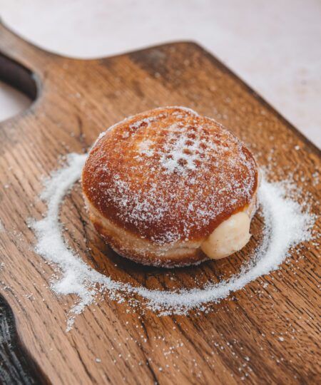 Madagascan Vanilla Custard Doughnut