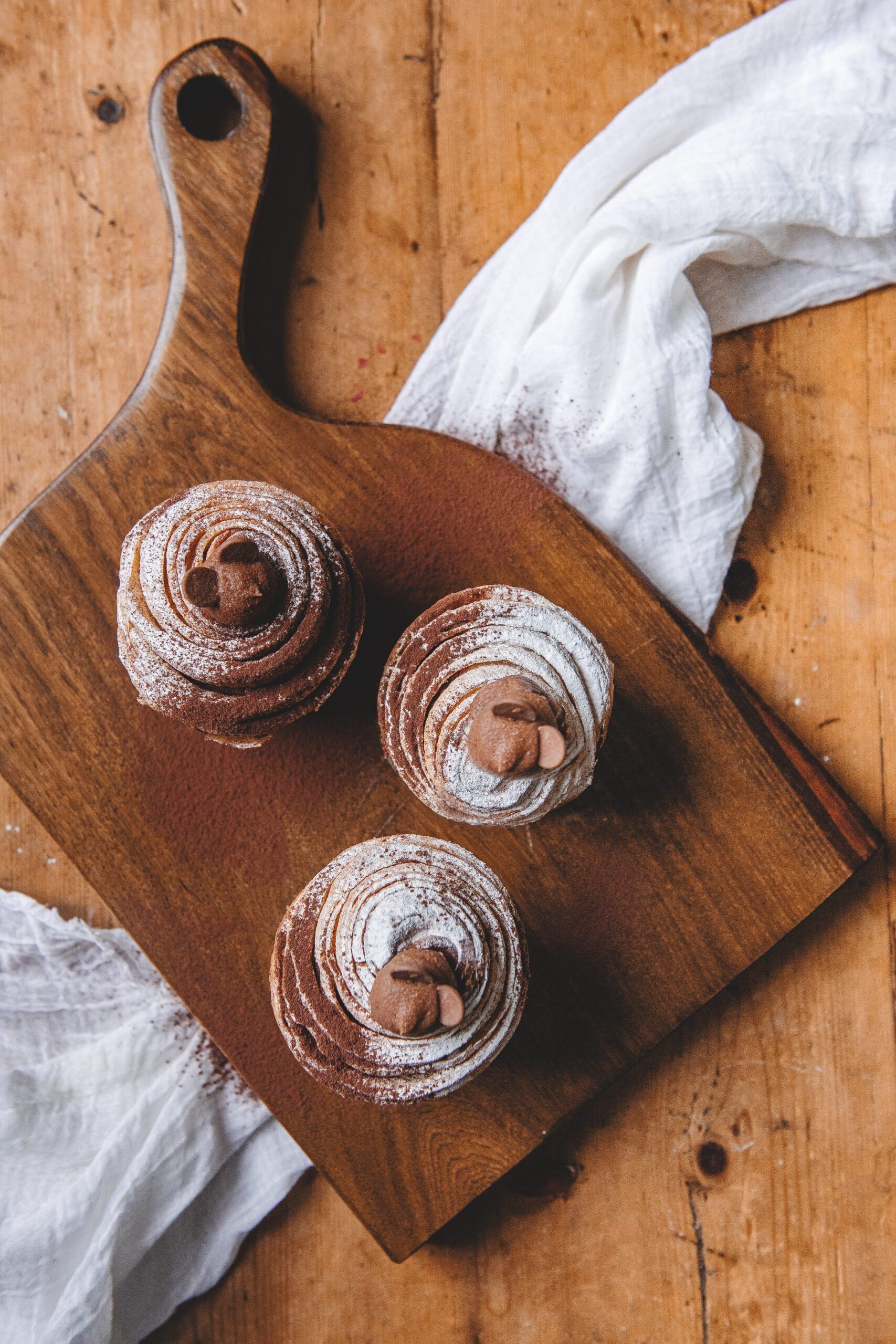Belgian Chocolate Cruffin