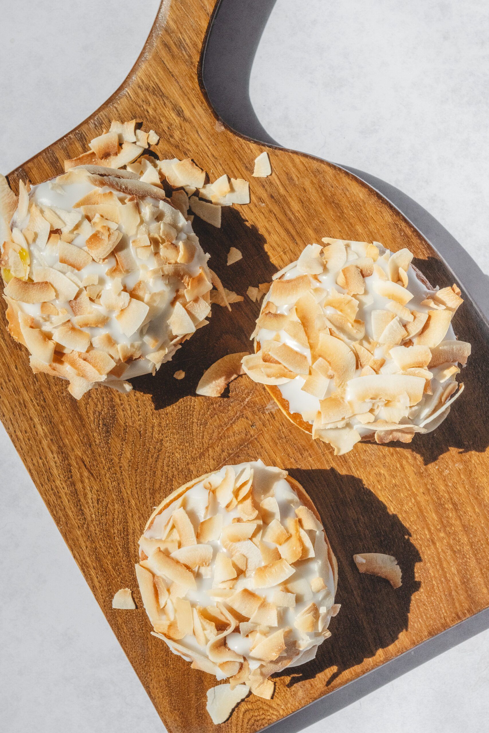 Coconut & Lime Curd Doughnut