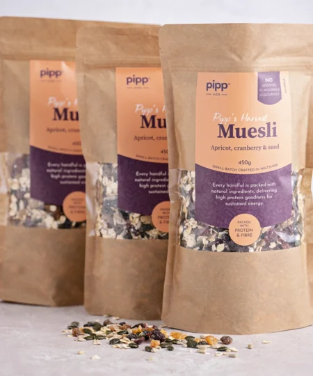 Pipp Apricot, Cranberry & Seed Muesli 450g