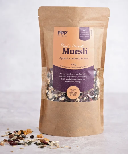 Pipp Apricot, Cranberry & Seed Muesli 450g