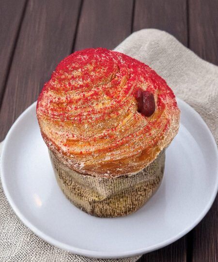 Raspberry Cruffin